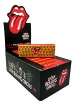 Lion Rolling Circus (rolling Stones) Unbleached 1 1/4 + Tips
