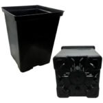 Maceta Plastico Negra
