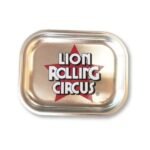 Lion Rolling Circus Tray Mini Silver