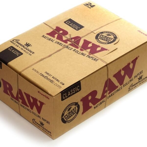 Raw Seda King Size Connoisseur Slim 110 mm Slim + Prerrolled Tips